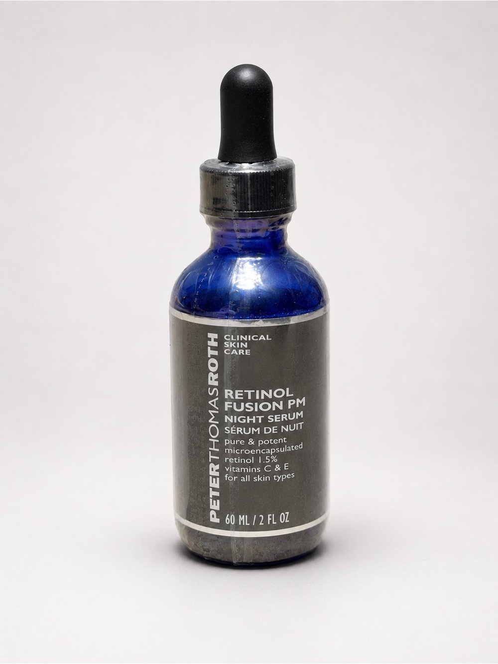 NEW Peter Thomas Roth Retinol Fusion PM Night Serum 2 oz Sealed
